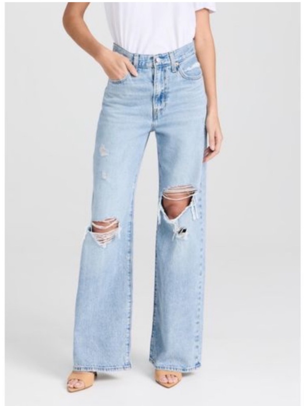 The ribcage wide leg Levi’s jeans